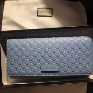 Auth Gucci Microguccissima Wallet